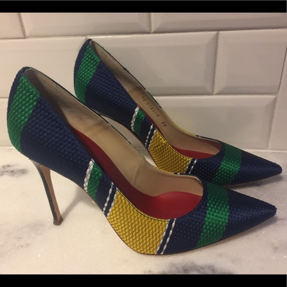 Other - Carolina Herrera colorblock pumps